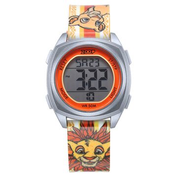 Zoop Disney Lion King Digital Watch with Digital Dial & Multicoloured Strap for Boys Kids, from House of Titan