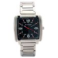 Titan Quartz Analog Silver Dial Leather Strap Watch for Men