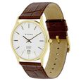 Titan Edge White Dial Analog with Date Leather Strap Watch for Men - image number 1