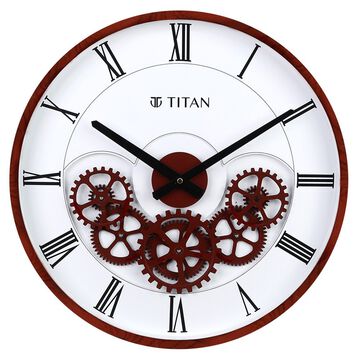 Titan Clocks - Gears of Time - Brown
