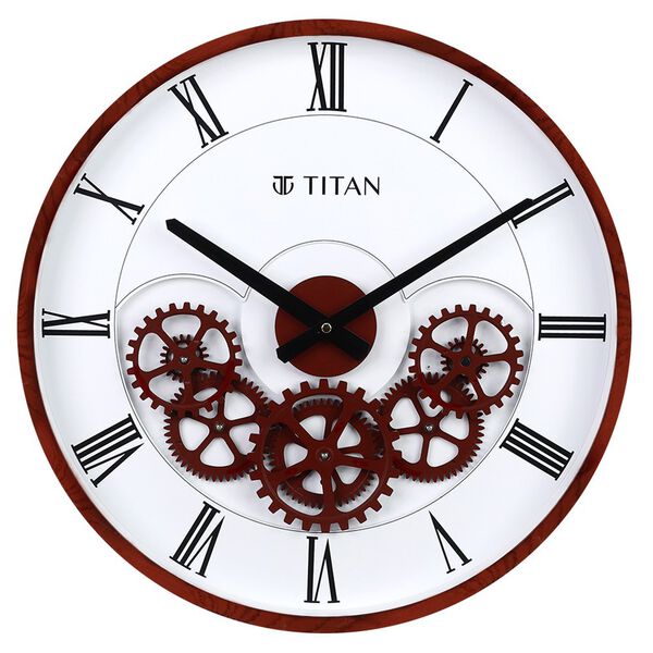 Titan Clocks Gears of Time Brown