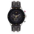 Fastrack Quartz Chronograph Grey Dial Leather Strap Watch for Guys - image number 0