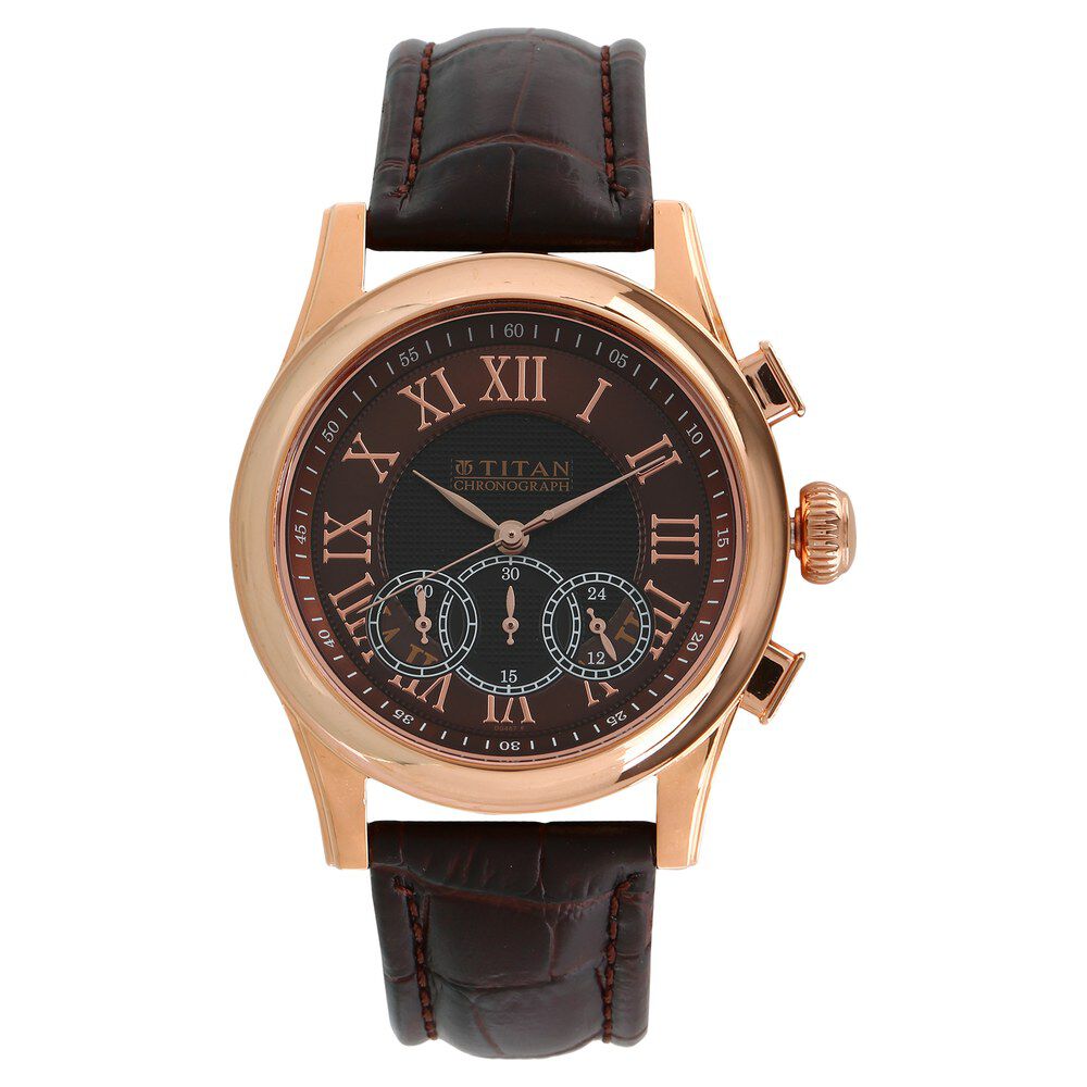 Titan classique chronograph hot sale