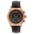 Titan Chrono Classic Blue Dial Chronograph Leather Strap watch for Men