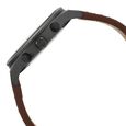 Police Quartz Chronograph Grey Dial Leather Strap Watch for Men - image number 2