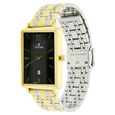 Titan Quartz Analog with Date Black Dial Stainless Steel Strap Watch for Men - image number 1