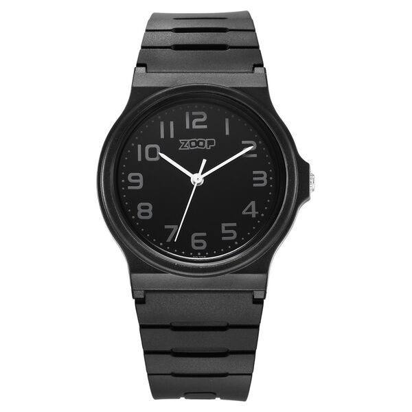 Zoop By Titan Back To School Quartz Analog Black Dial Polyurethane Strap Kids Watch - image number 0
