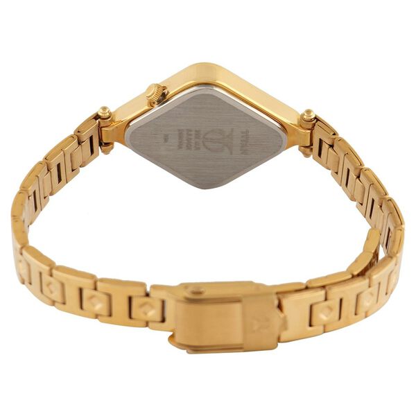 Titan Quartz Analog Silver Dial Stainless Steel Strap Watch for Women - image number 2