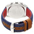 Fastrack Denim Quartz Multifunction White Dial Denim Strap Watch for Guys - image number 4