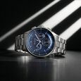 Titan Classique Half Cut Chronograph Analog with Anthracite Dial Carnation Gold Stainless Strap Watch for Men
