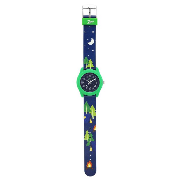 Outdoor life Blue Dial Plastic Strap for Kids - image number 1