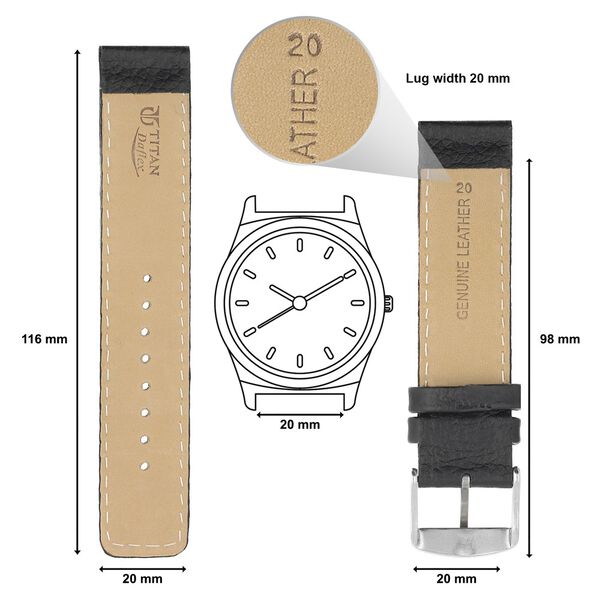 Hot Designer Nylon 20 mm Watch Strap R3251172085_K0021691 main image 0