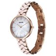 Sonata Festive Quartz Analog Pink Dial Metal & Enamel Strap Watch For Women - image number 1