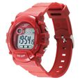 Sonata Digital Dial Red Plastic Strap Watch for Men - image number 1