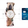 Sonata Poze Quartz Analog White Dial Multicoloured Colour Fabric Strap Watch For Women - image number 3