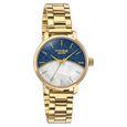 Sonata Poze Quartz Analog Mother of Pearl Dial Golden Metal Strap Watch For Women - image number 2
