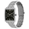 Titan Quartz Analog with Day and Date Black Dial Stainless Steel Strap Watch for Men - image number 1