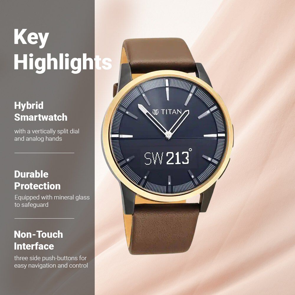 Titan hybrid smartwatch 2025