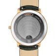 Titan Nebula Lustre 18 Karat Gold Quartz Analog with Date Green Dial Green Leather Strap Watch For Men - image number 5