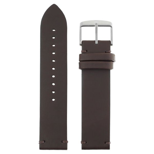 22 mm Brown Genuine Leather Straps for Men - image number 0