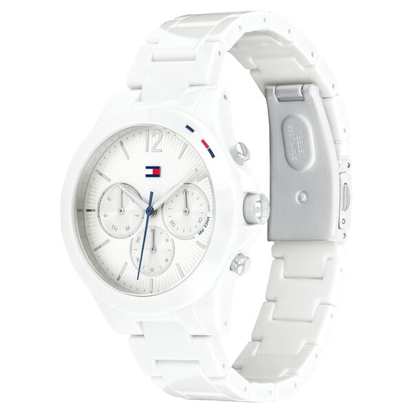 Tommy Hilfiger Ceramic Strap Watch for Women - image number 1