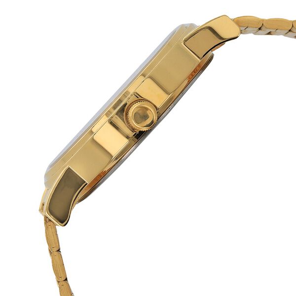 Titan Quartz Analog with Date Silver Dial Golden Stainless Steel Strap Watch For Men - image number 2