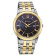 Titan Karishma Festive Analog with Royal Blue Dial Dual Tone Stainless Steel Strap Watch for Men - image number 2