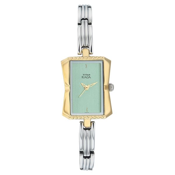 Titan Quartz Analog Blue Dial Watch for Women - image number 0