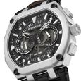 Police Multifunction Black Dial Leather Strap Watch For Men - image number 3