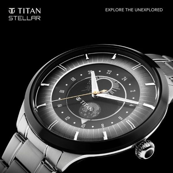 Titan Luna Sun Moon Phase in Frost Grey - Stellar Edition - image number 1