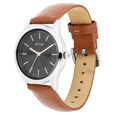 Titan Quartz Analog Black Dial Leather Strap Watch for Women - image number 2