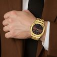 Titan Karishma Zing Quartz Analog Brown Dial Stainless Steel Strap Watch for Men - image number 4
