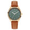 Titan Workwear Green Dial Analog Leather Strap Watch for Women - image number 1