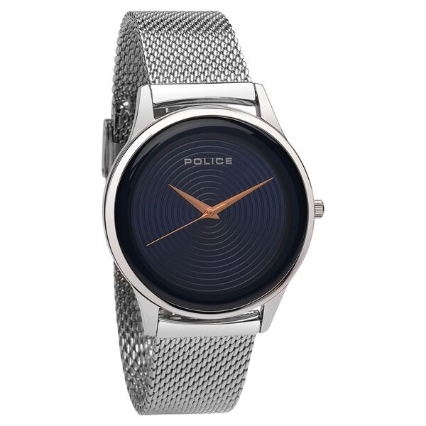 Police Quartz Analog Blue Dial Stainless Steel Strap Watch for Men - image number 1