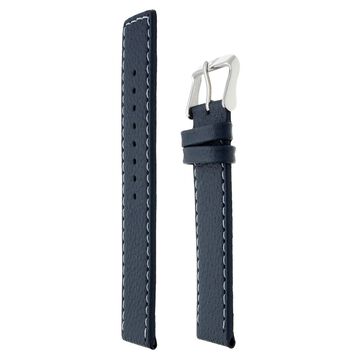 22 mm Blue Genuine Leather Straps for Men