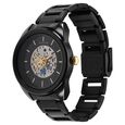 Sonata Unveil Quartz Multifunction Black Dial Stainless Steel Strap Watch for Women - image number 1