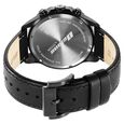 Titan Octane Classic Sporty Black Dial Chronograph Leather Strap watch for Men - image number 4