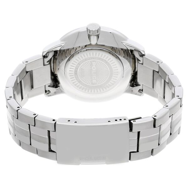 Police Quartz Analog with Date Grey Dial Stainless Steel Strap Watch for Men - image number 4
