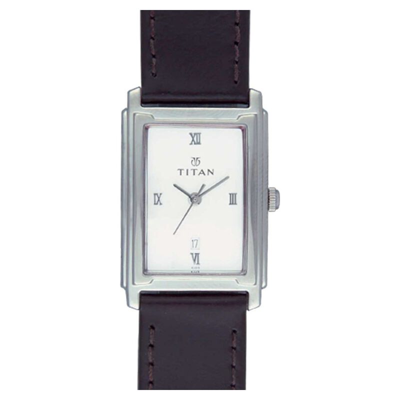 Titan Quartz Analog with Date White Dial Watch for Men