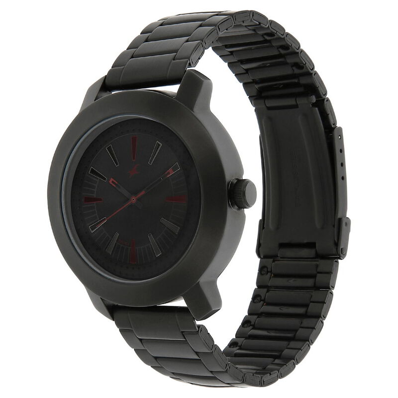 Fastrack Quartz Analog Grey Dial Stainless Steel Strap Watch for Guys - image number 1