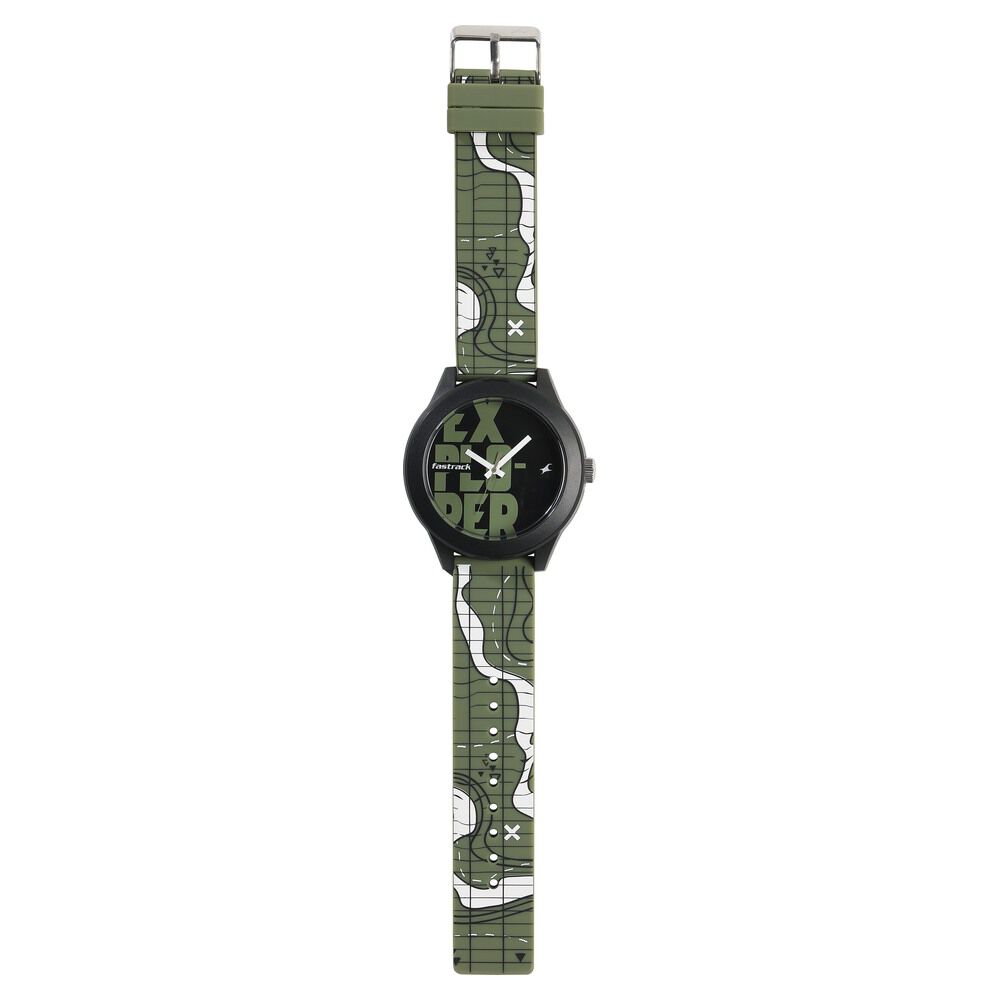 Fastrack camouflage watch sales
