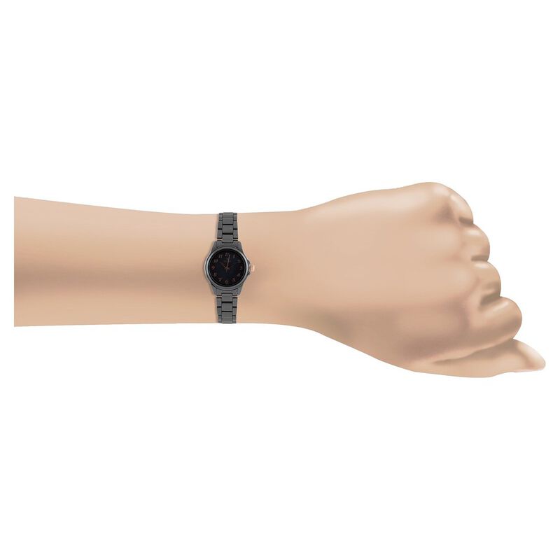 Titan Quartz Analog Black Dial Ceramic Strap Watch for Women - image number 3