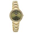 Titan Raga Spotlight Quartz Analog Green Dial Golden Metal Strap Watch For Women - image number 1