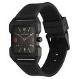 Fastrack Hitlist Quartz Analog with Date Black Dial PU Strap Watch for Guys - image number 2
