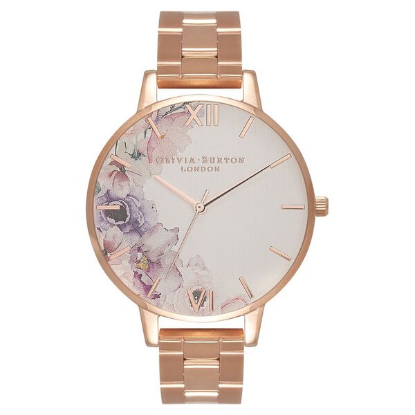Olivia Burton Quartz Analog Multicoloured Dial Stainless Steel Strap Watch for Women - image number 0