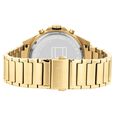 Tommy Hilfiger Multifunction Black Round Dial Bicolour Stainless Steel Strap Watch For Men - image number 2