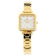 Titan Quartz Analog with Date Pink Dial Metal Strap Watch for Women