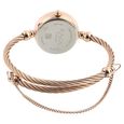 Titan Quartz Analog White Dial Rose Gold Metal Strap Watch For Women - image number 3