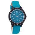 Fastrack Modular Quartz Analog Blue Dial Leather Strap Watch for Girls - image number 0