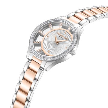 Kenneth Cole Quartz Analog Silver Dial Stainless Steel Strap Watch For Women